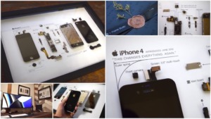 【DIY】iPhone標本アートの作り方(自作)｜使わなくなったiPhone 5 