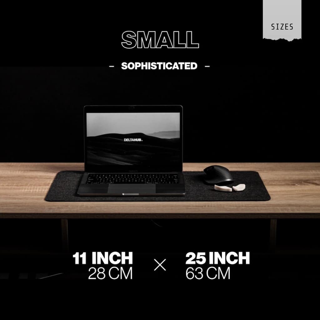【DELTAHUB】Minimalistic Desk Padをレビュー｜デスクをオシャレに引き締めるガジェット好きのマストアイテム