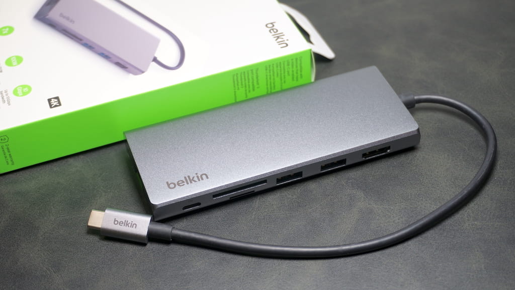 Belkin：USB-C 7-in-1マルチメディアハブ(第2世代)