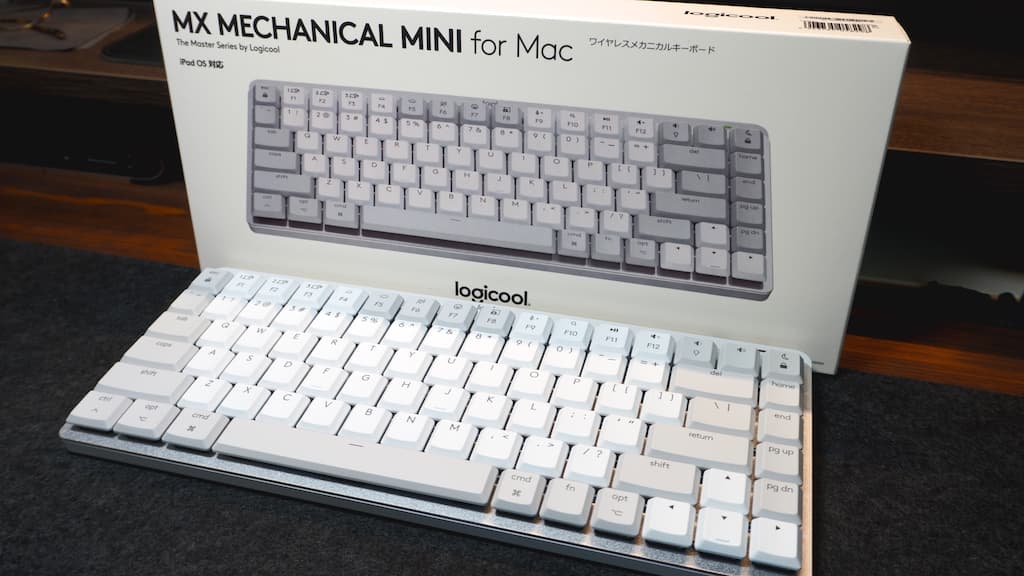 Logicool：MX MECHANICAL MINI for Macの「特徴」