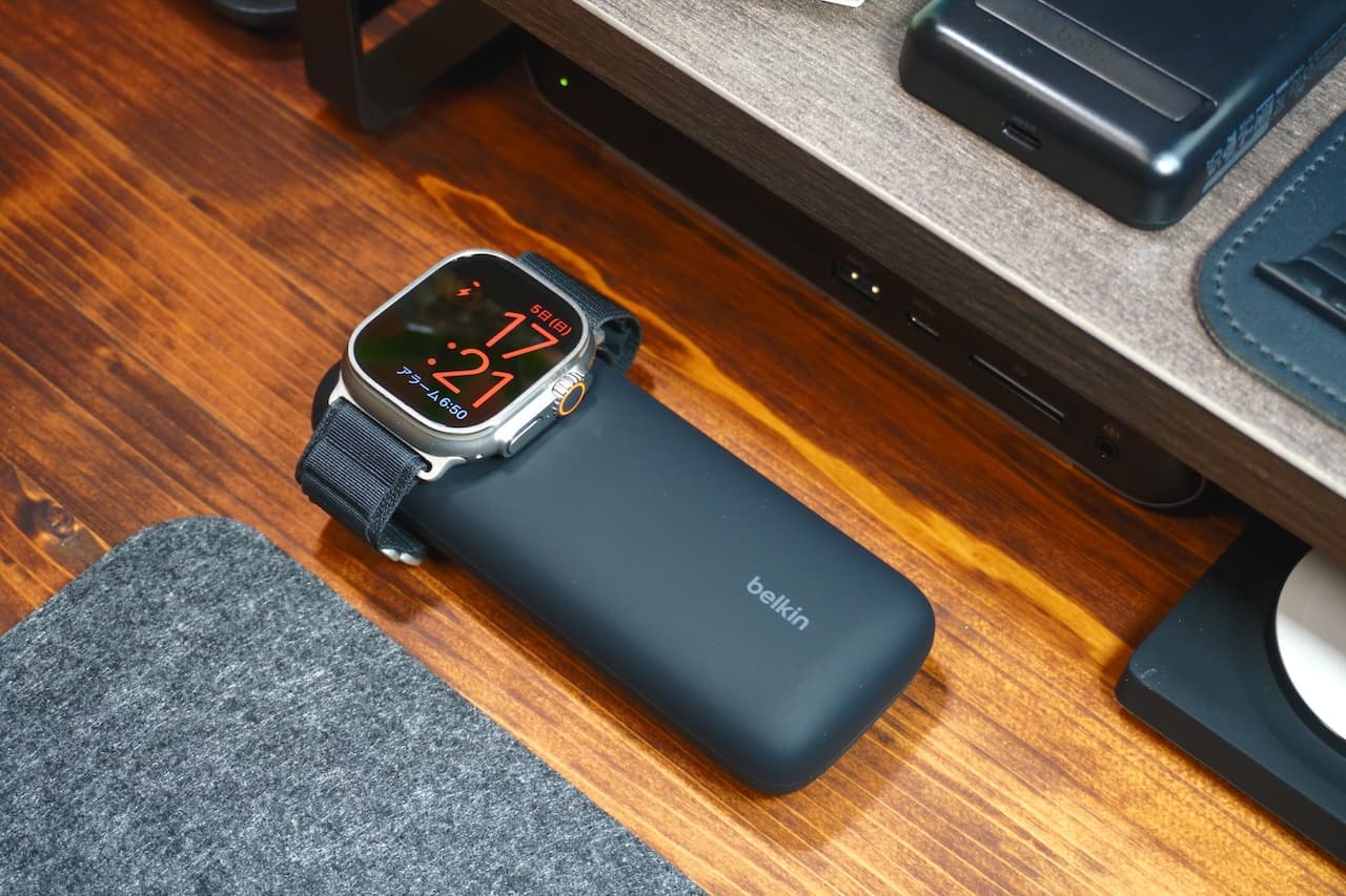 Apple Watchを「最大7.5W」で高速充電可能