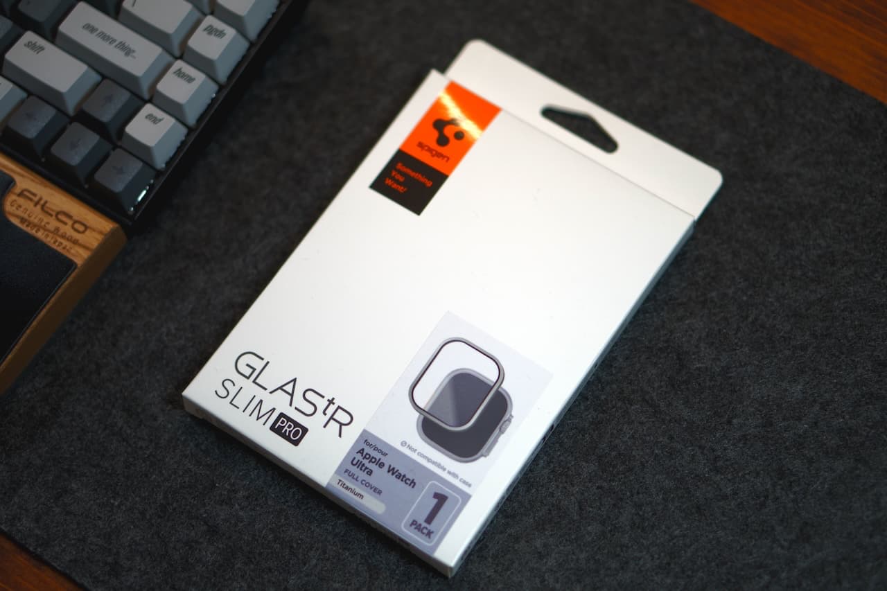 Spigen : Apple Watch保護ガラスフィルム"GLAStR SLIM PRO"の「特徴」