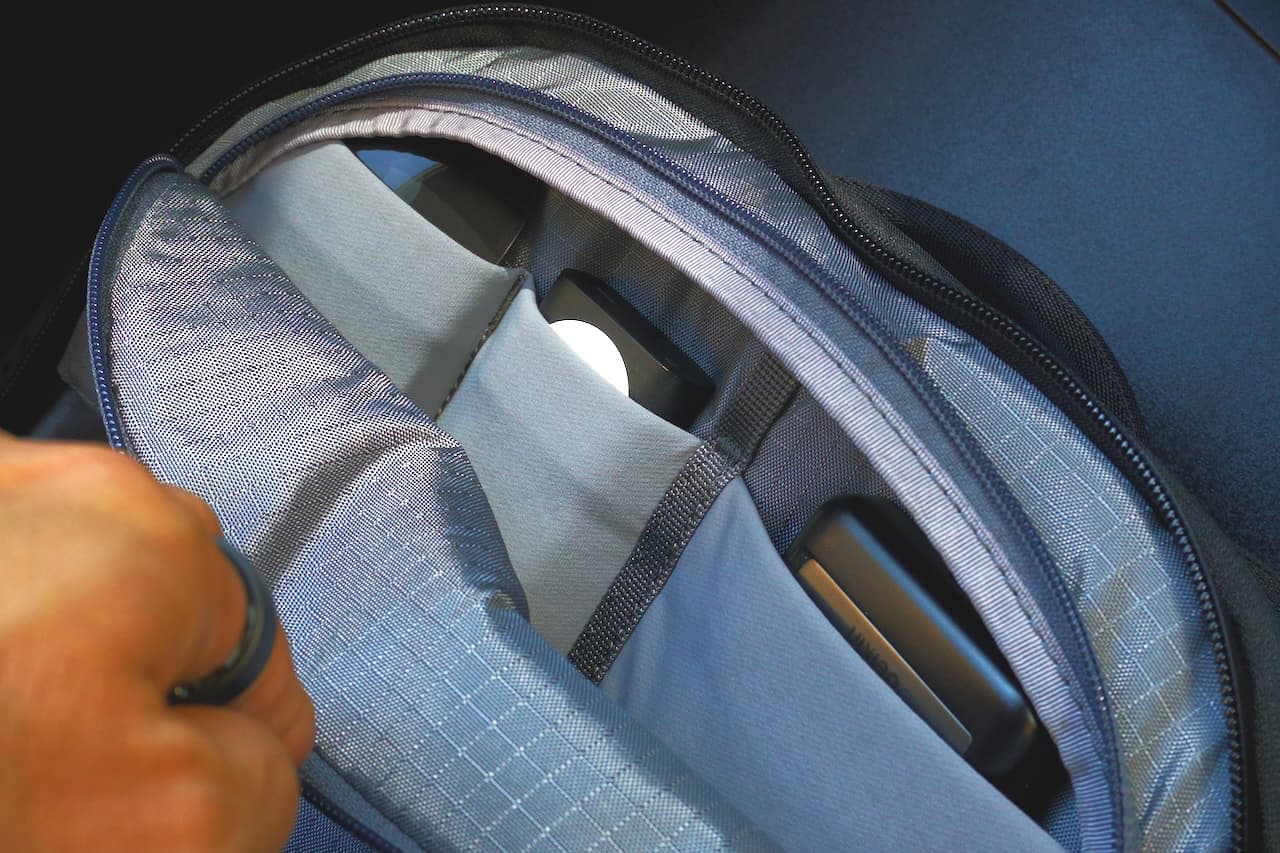 仕切りの位置が最適化されている