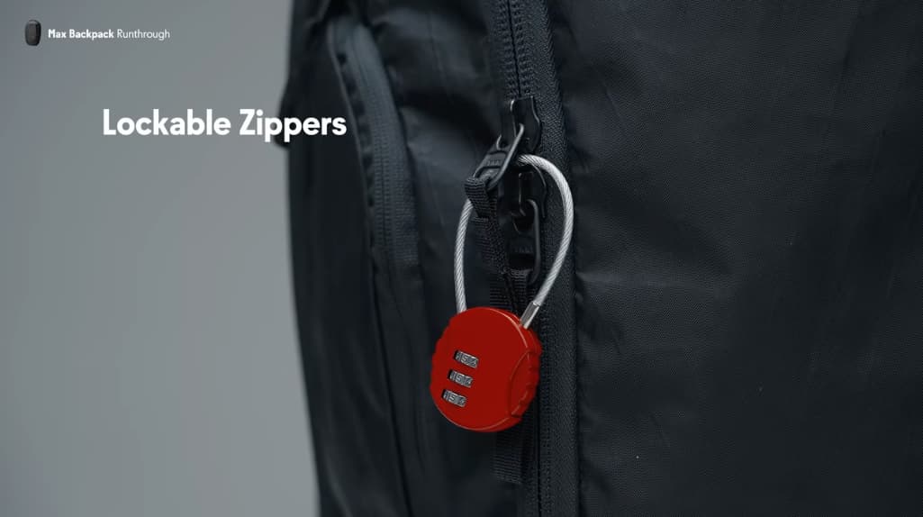 ジッパーロック機能