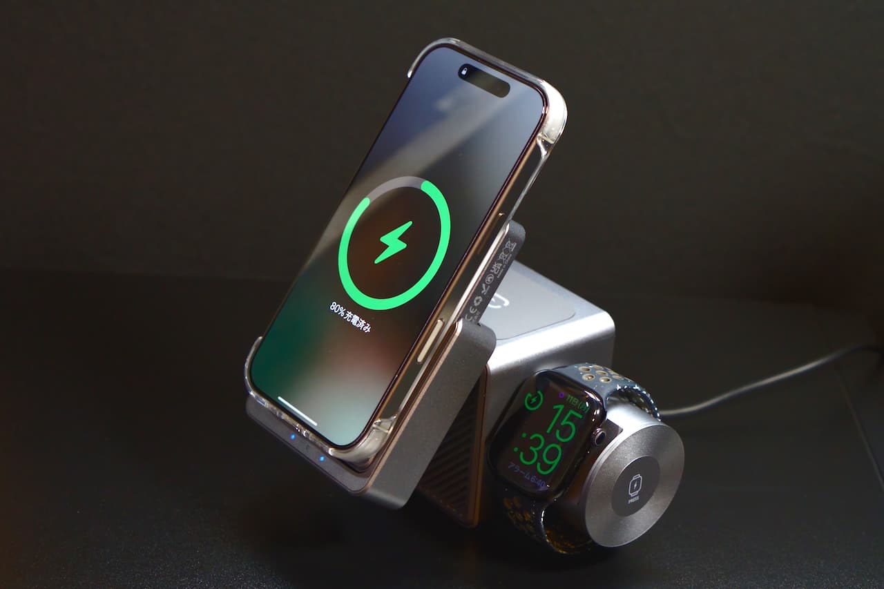 パワフルな充電性能