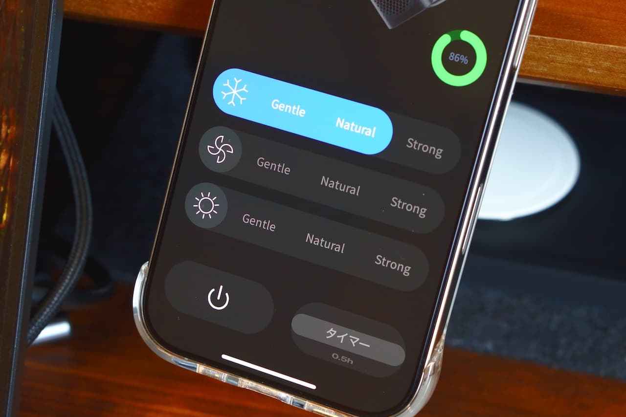 2SではAIモードやお気に入りが付いていない