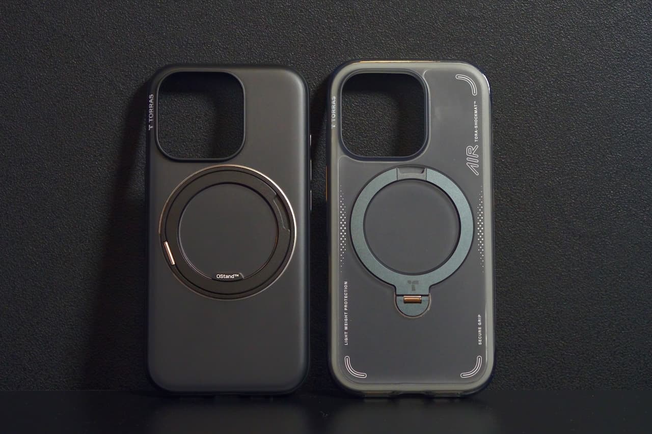 TORRAS iPhoneケース"Ostand O3 Fitness"と"Ostand Q3 Air"の「特徴」