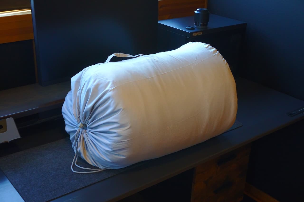 冬が終わってもこのままタンスに放り込んでおける