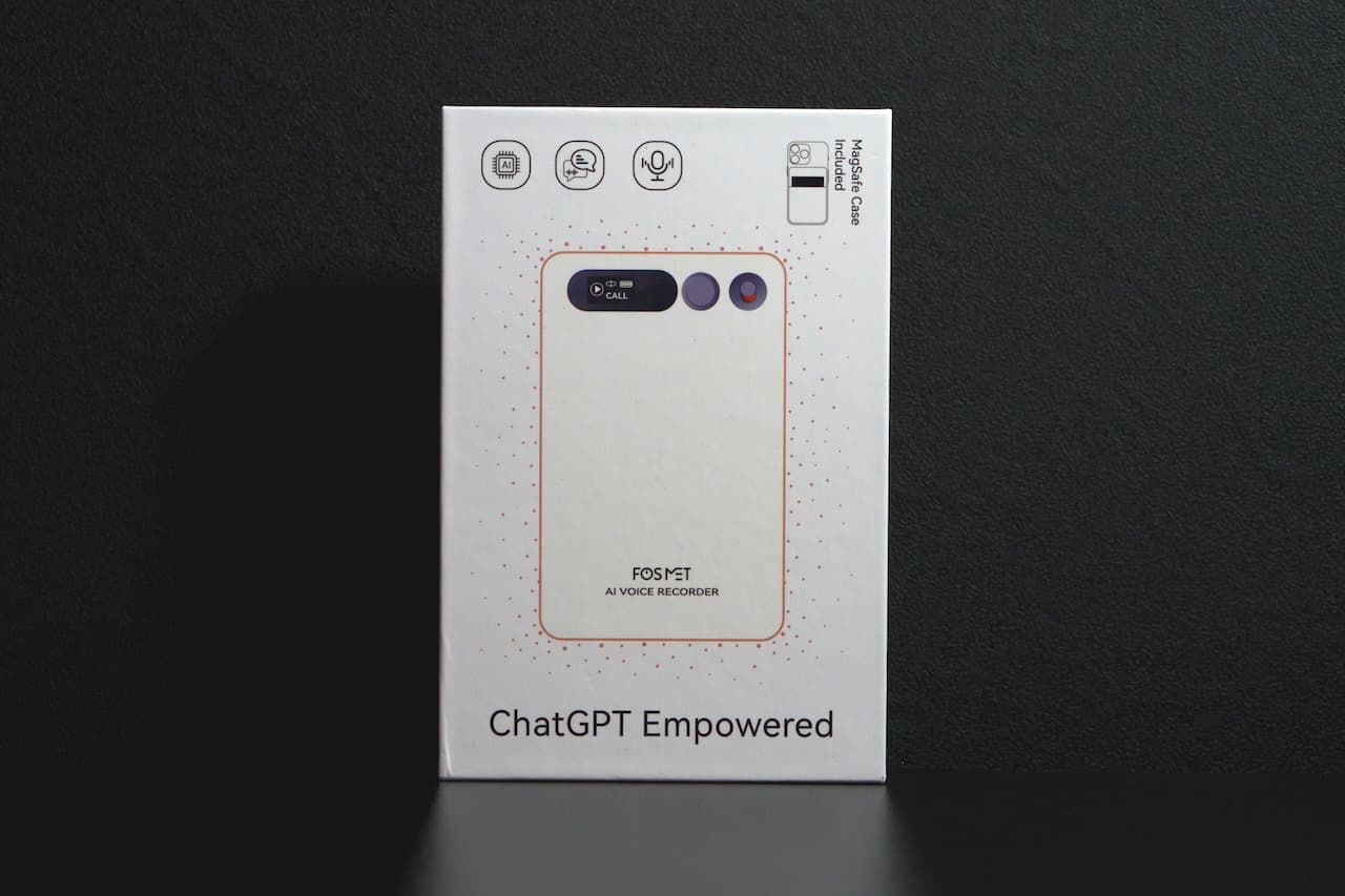 FOSMET X Note Rec10 AIボイスレコーダー