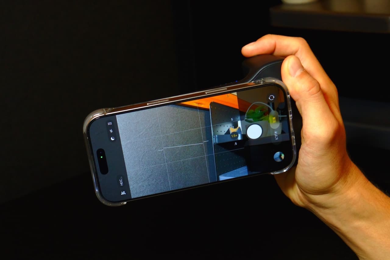 カメラ感があるといいますか、安定感がすごい