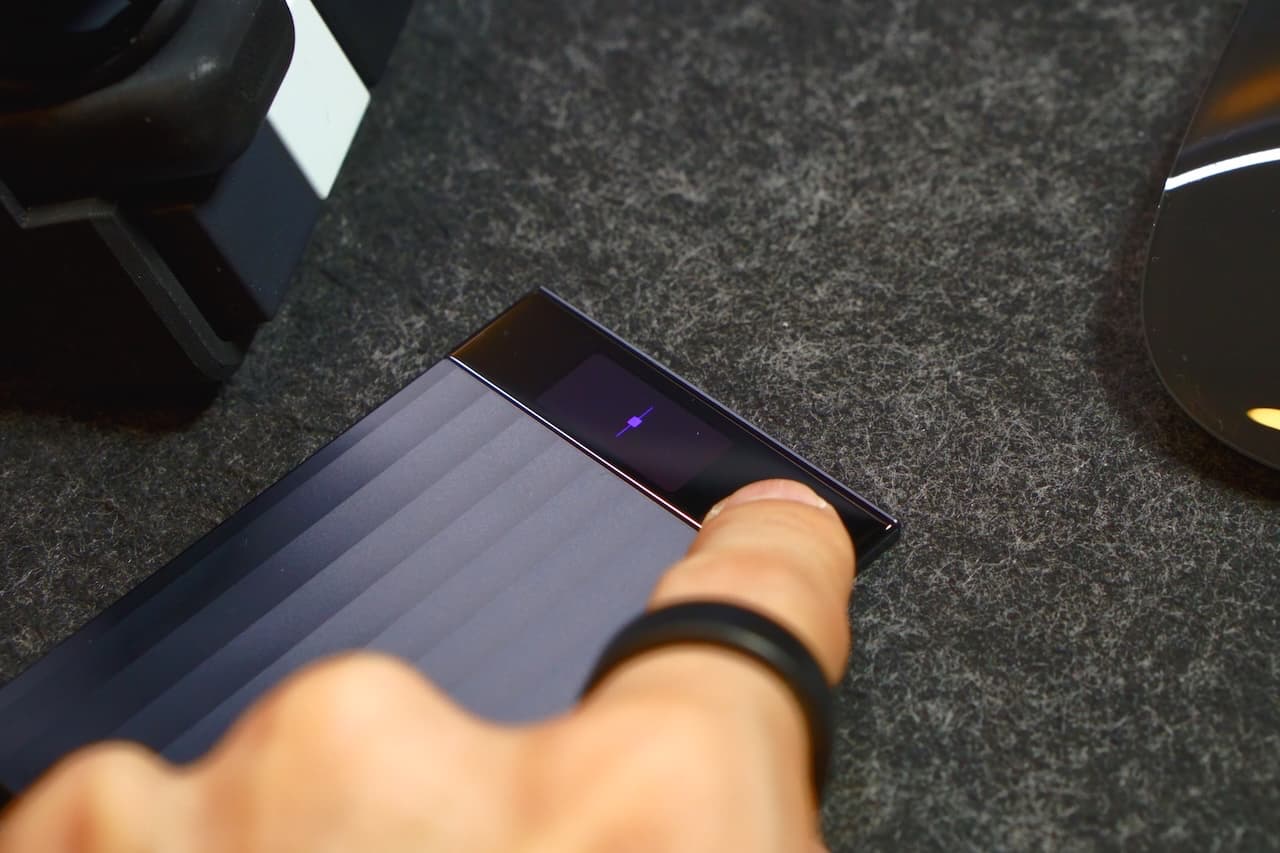 録音中にボタンを押すだけ