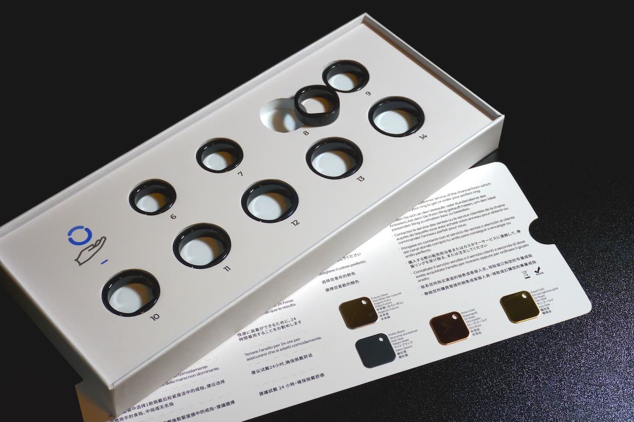 サイジングキットの外観