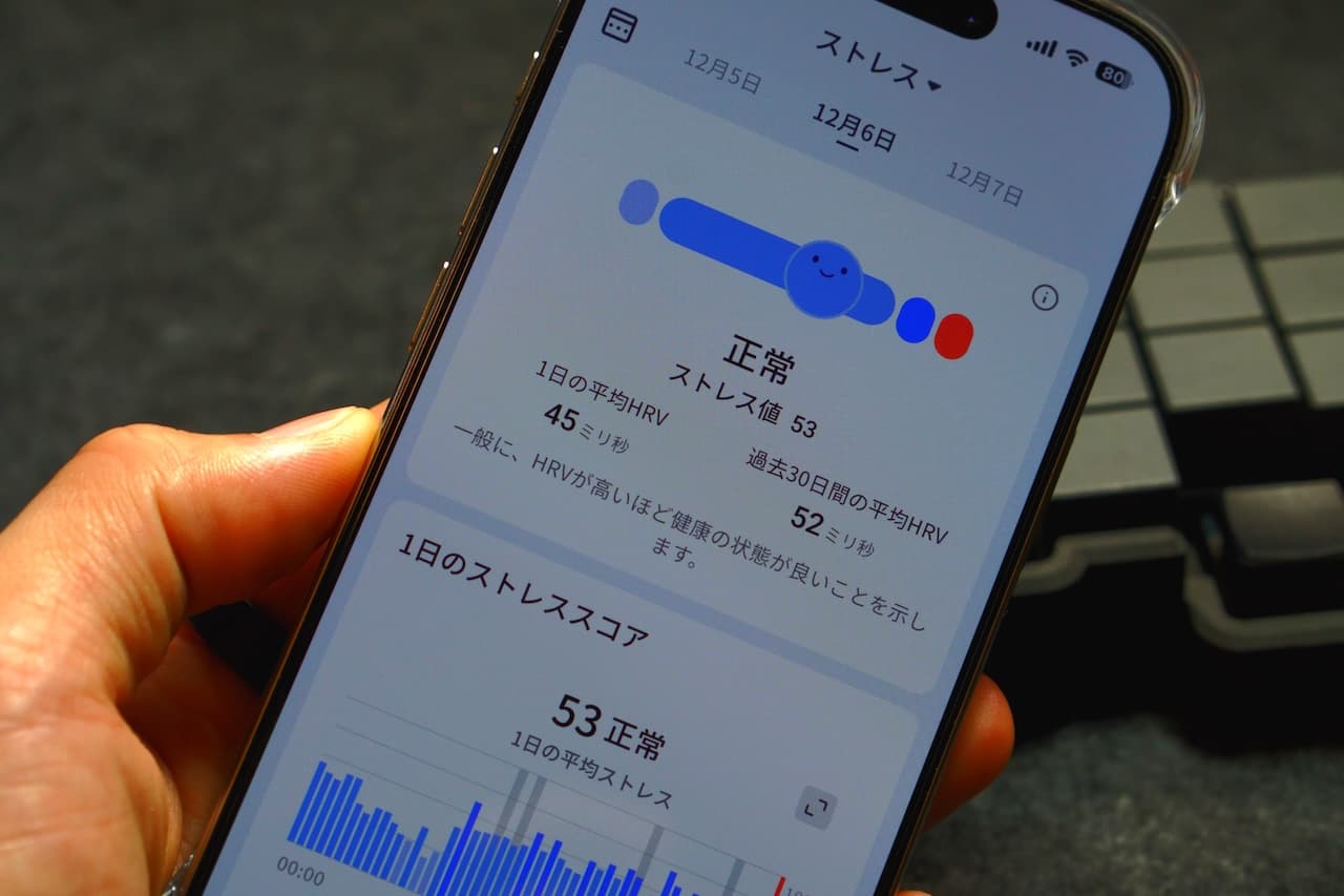 ストレススコアを算出できる
