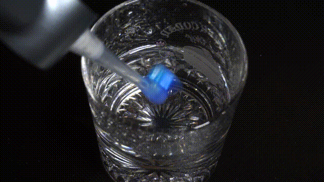 泡がものすごい出てます