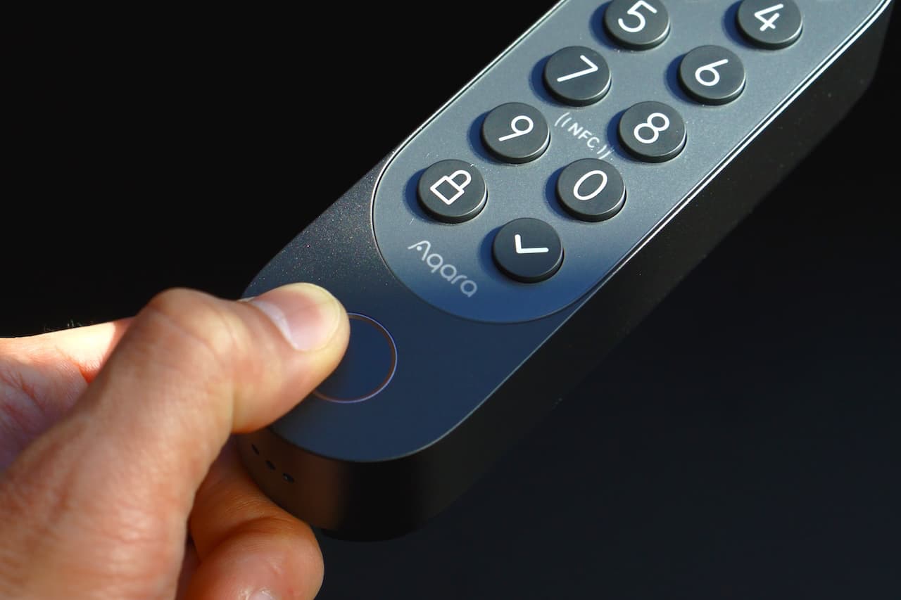 テンキーも感度が良くて押し間違いが少ない印象