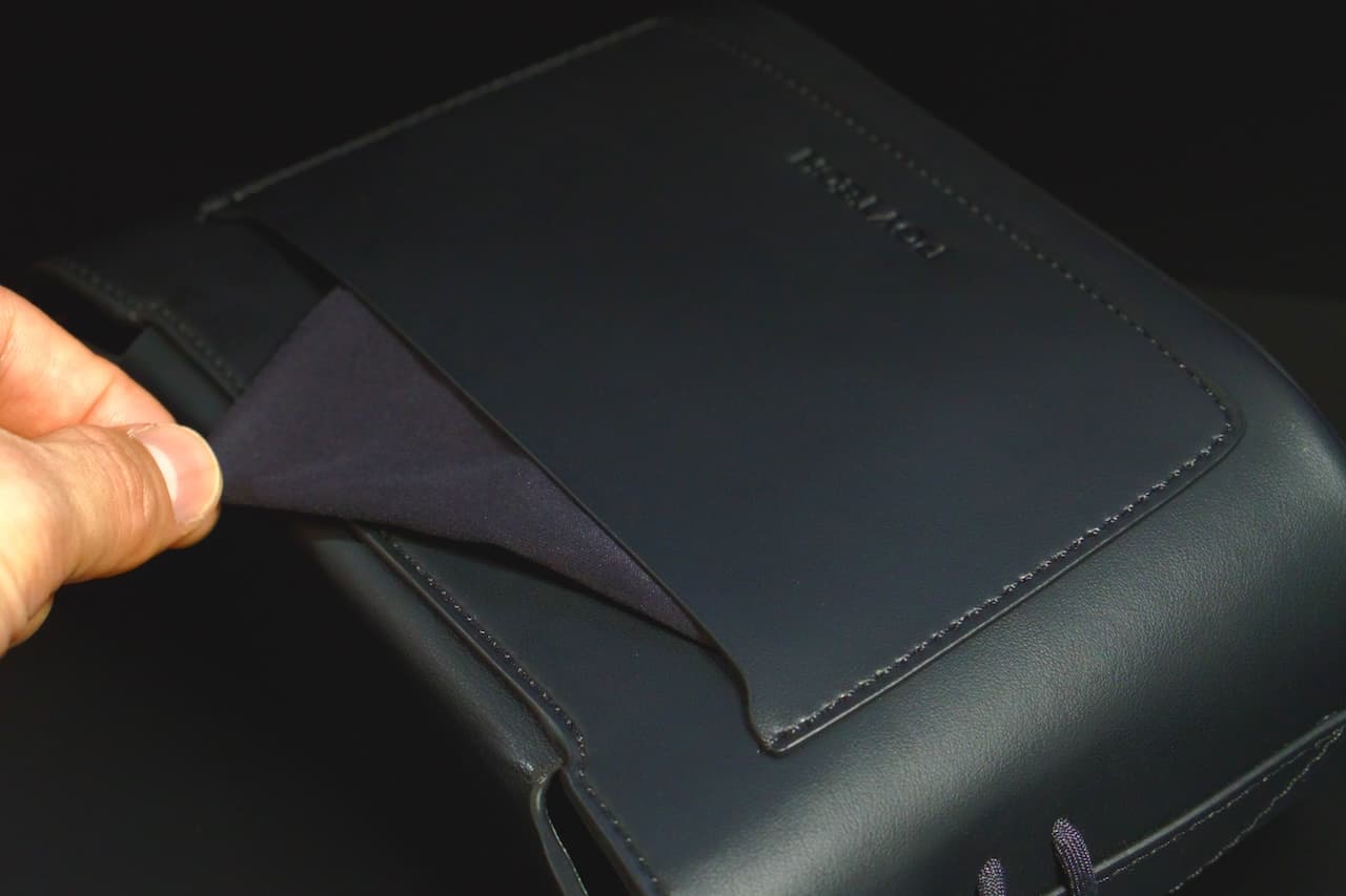 外ポケット配備